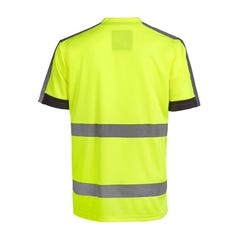 T-shirt haute visibilité jaune S - NORTH WAYS  2
