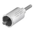 Scie cloche CT Diam.103 mm monobloc prêt à l'emploi pour parpaing et materiaux tendre - WOLFCRAFT