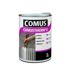 Peinture radiateur acrylique satin blanc 3 L Comustherm'O - COMUS