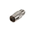 Adaptateur fiche F/Coaxial 9,52 mm