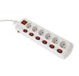MULTIPRISE 6 PRISES 1.5M INTERRUPTEUR