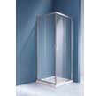 Paroi de douche d'angle coulissante l.90 x H.190 x Ep.0,06 cm Malta