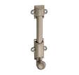 VERROU A PLAQUER 150MM NICKEL SATIN