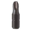 5 embouts de vissage torsion 25mm PH1 DIAGER U640PH1