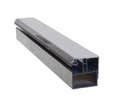 Profile porteur bordure alu 16/32mm gris