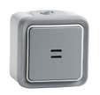 VA ET VIENT A VOYANT IP55 PLEXO GRIS LEGRAND
