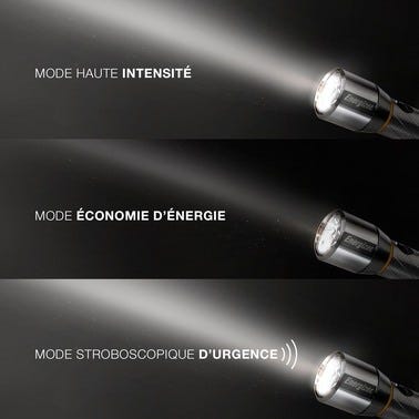 Torche LED 1500 lm Metal Vision HD - ENERGIZER 3