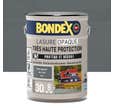 Lasure opaque très haute protection 8 ans gris granit 5 L - BONDEX