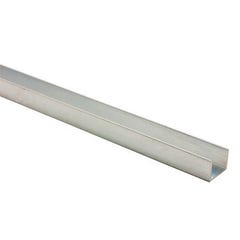 Profil en U PVC blanc l 10 x Ep 12 mm L 260 cm Bricoman Profil en U PVC blanc l 10 x Ep 12 mm L 260 cm Bricoman