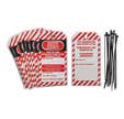 10 ETIQUETTES PLAST GB/RO/HU HORS SERVICE