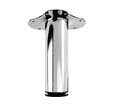 Pied de meuble rond hauteur réglable sur 30 mm Inox