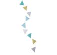 Pack de 9 miroirs triangle "BERMUDES"