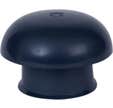 Chapeau de ventilation femelle coloris ardoise Diam.100 mm