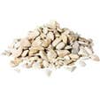 Sac Gravillon Décoratif Calcaire Blanc, 25 Kg
