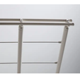 KIT BALLUSTRADE D'ÉTAGE POUR ESCALIER LEGNO SLIM 120 CM