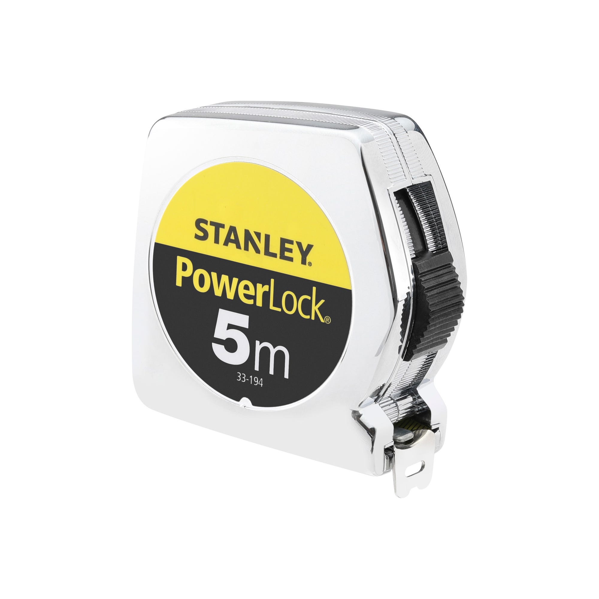 Mètre ruban l.19 mm x L.5 m Powerlock - STANLEY 1