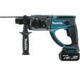 Perforateur sans fil 18V SDS+ burineur 2 Joules + 2 batteries 4Ah + Makpac - DHR202RMJ MAKITA