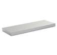 Tablette 40x19 gris