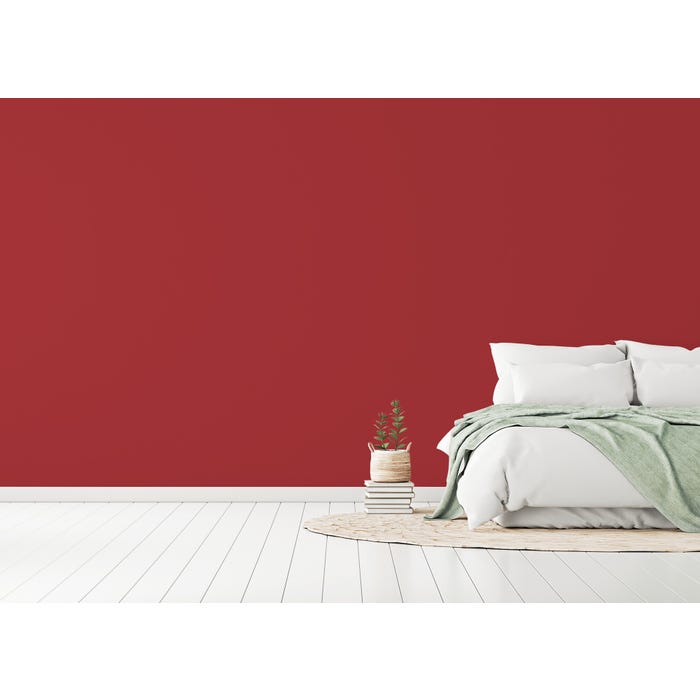 Peinture intérieure mat rouge pouilly teintée en machine 10L HPO - MOSAIK 4