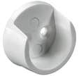 SUPPORT TUBE LATERAL D20 BLANC