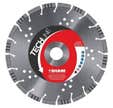 Disque diamant Béton Ø 350mm DIAM INDUSTRIES Béton armé - matériaux Segments alternés 12mm soudés LASER FX350/22