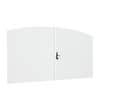Portillon ”pvc plein arc ”