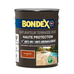 Saturateur terrasse bois anti UV et grisaillement teck exotique 5 L - BONDEX 2