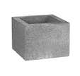 Elément de pilier à enduire gris 26 x 26 x 20 cm