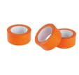 Lot de 3 rouleaux d'adhésifs PVC imperméable orange l.50 mm x L.33 m