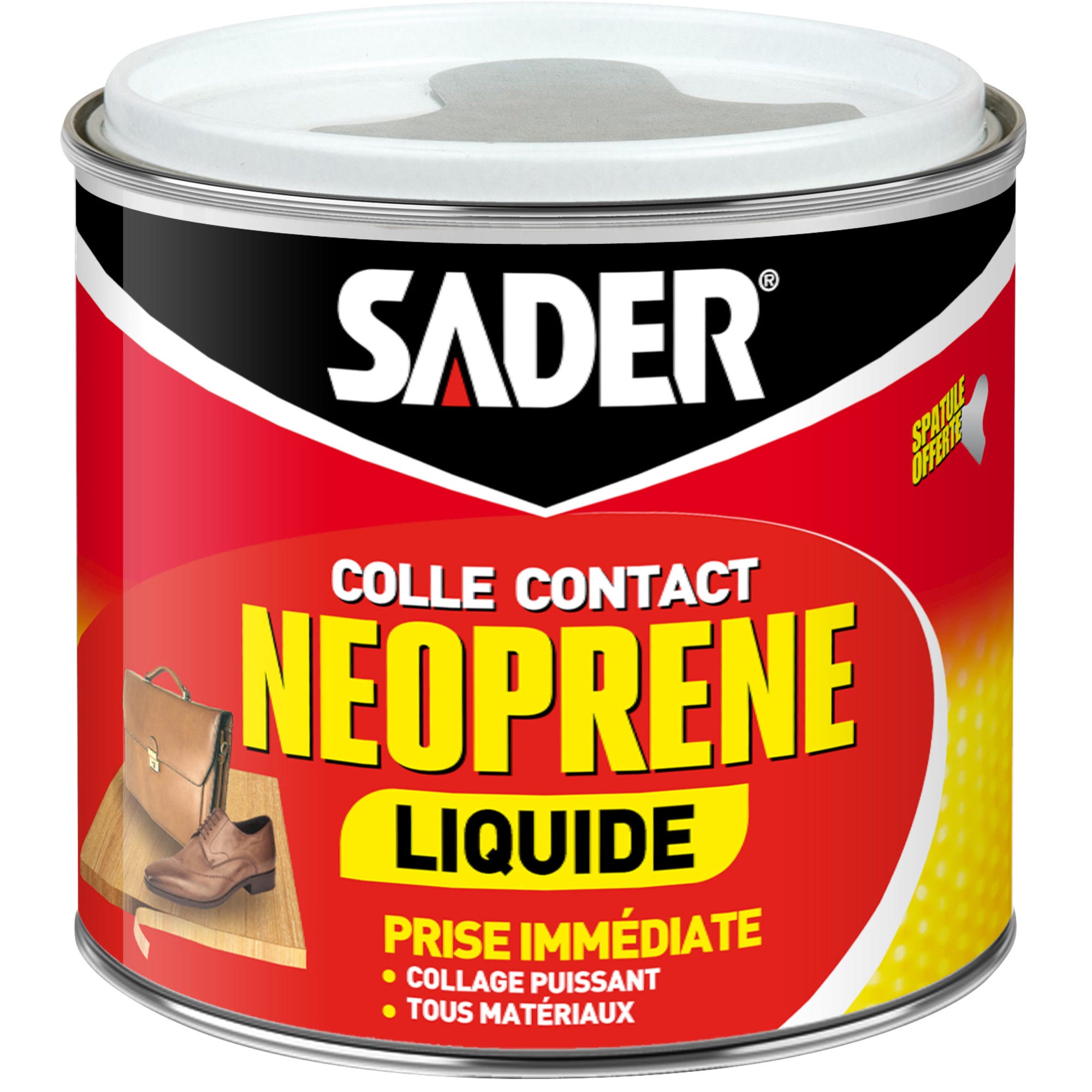Colle contact néoprène liquide pot 500 ml - SADER 1