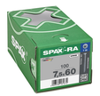 VIS SPAX CHASSIS PVC 7,5X60 WIROX X100