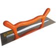PLATOIR 2 MAINS INOX 50X12CM PLASTIQUE MONDELIN
