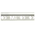 Prof arret carre 10mm inox arg bril 2m50