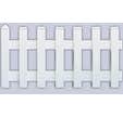 Lisse Pvc Verticale 24x100x2400 Mm Blanc.