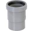 Manchon de dilatation PVC Diam 125mm, Mâle / Femelle