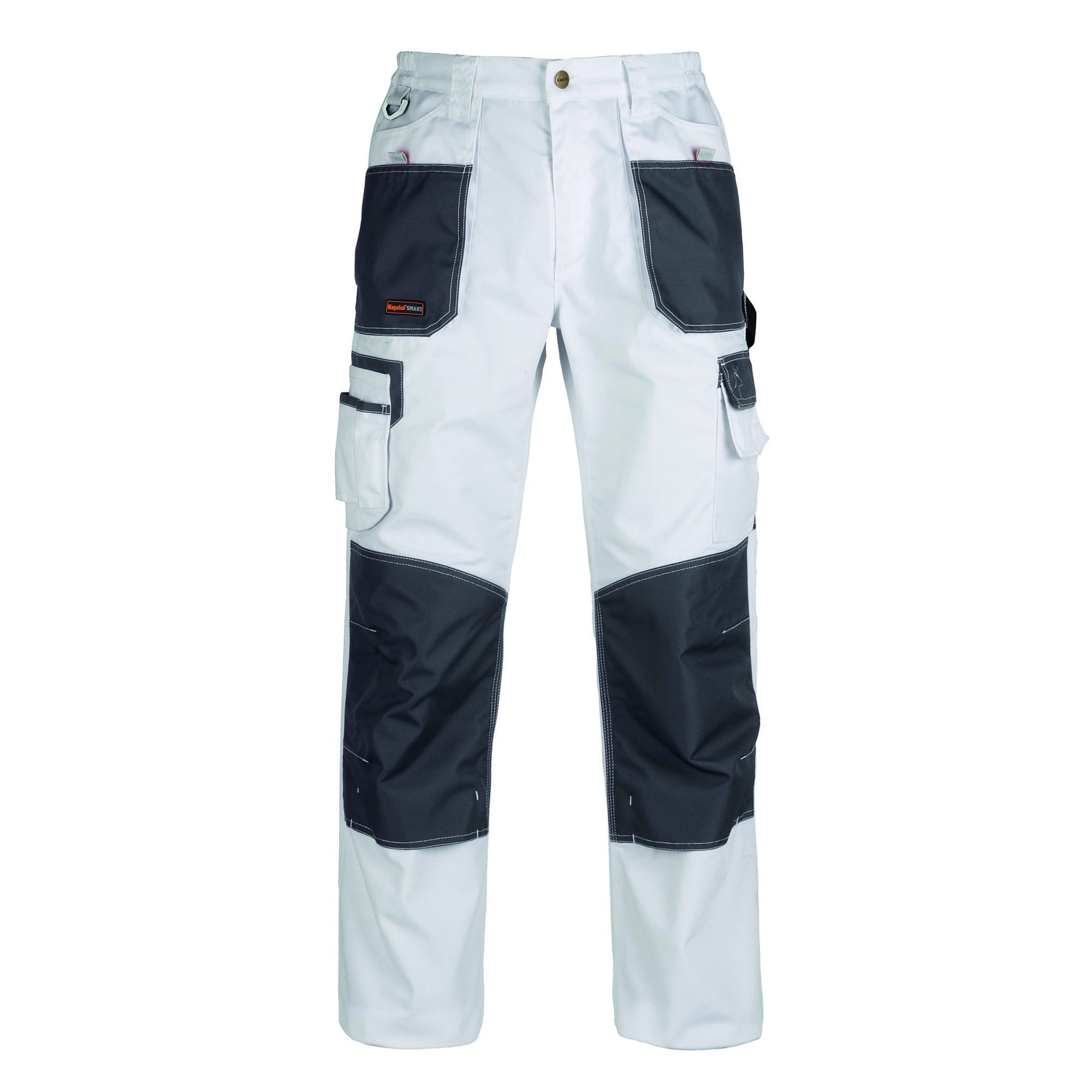 Pantalon de travail blanc T.XXXL Smart - KAPRIOL  3