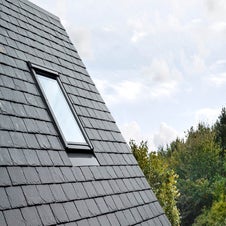 Raccord pour fenêtre de toit VELUX Edw sk06, gris