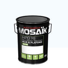 Peinture intérieure satin blanc vercorin teintée en machine 4L HPO - MOSAIK 1