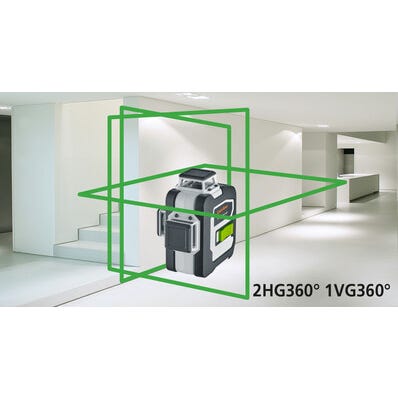 Niveau Laser 3D Vert LASERLINER COMPACTPLANE LASER 3G PRO 23