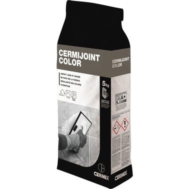 Joint gris 5 kg Cermijoint Color - CERMIX 0