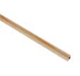 Baguette d’angle arrondie en Pin des Landes sans nœuds 24 x 24 mm - 2,4 mètres