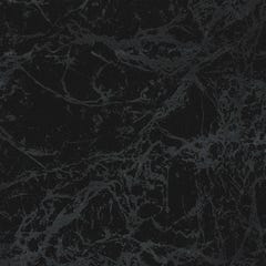 Carrelage sol intérieur effet marbre l.45x L.45cm - Ubeda Noir 0
