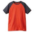 Tee-shirt manches courtes olbia orange T.M - PARADE