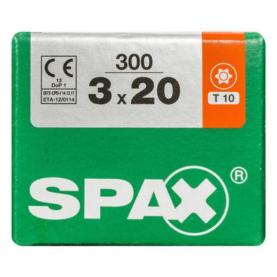 VIS AGGLO SPAX TF TX 3X20 WIROX X300 2