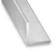 Cornière aluminium brut 20 x 20 x 1,5 mm L.100 cm