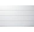 Lambris MDF revêtu décor blanc noble