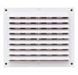 Grille en applique plastique blanc L.260 x l.165 mm - AUTOGYRE