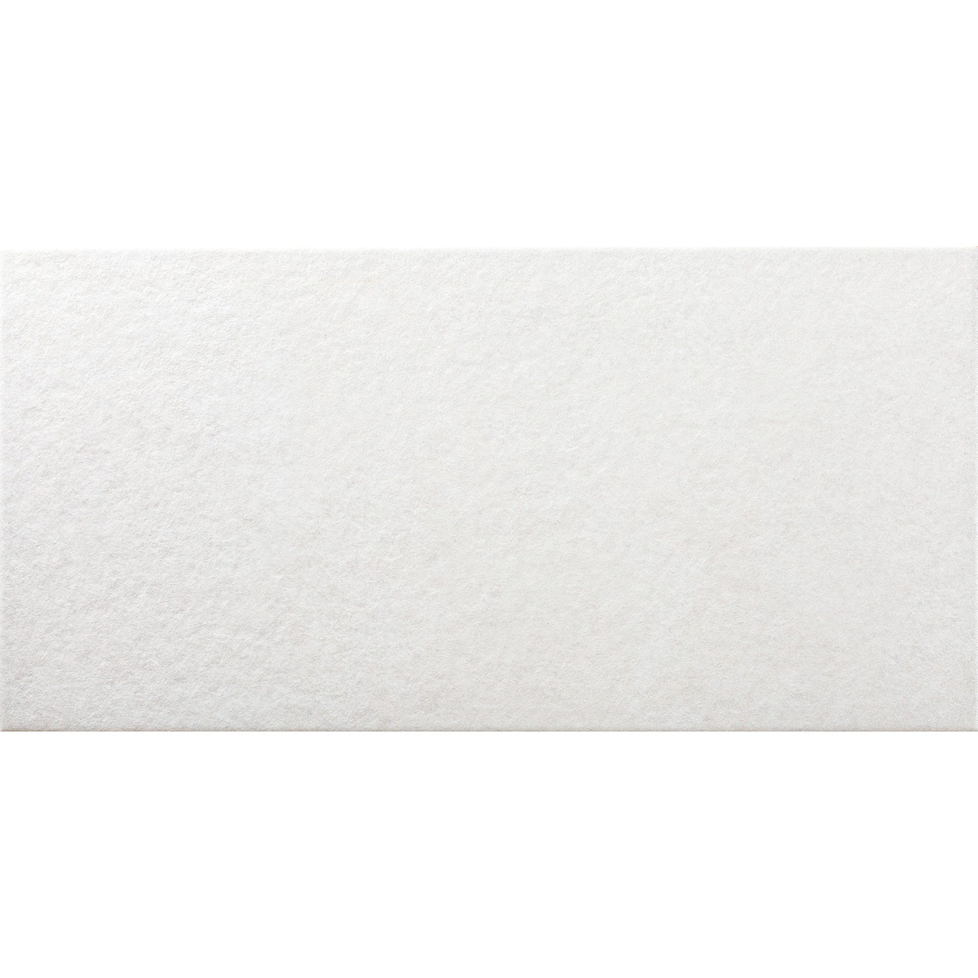 Faïence blanc relief l.29 x L.59 cm Lave  0