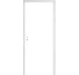 Bloc-porte palière EI30 stratifié blanc glacier serrure 3 points Huiss.72/54 mm poussant droit H.204 x l.73 cm - JELD WEN