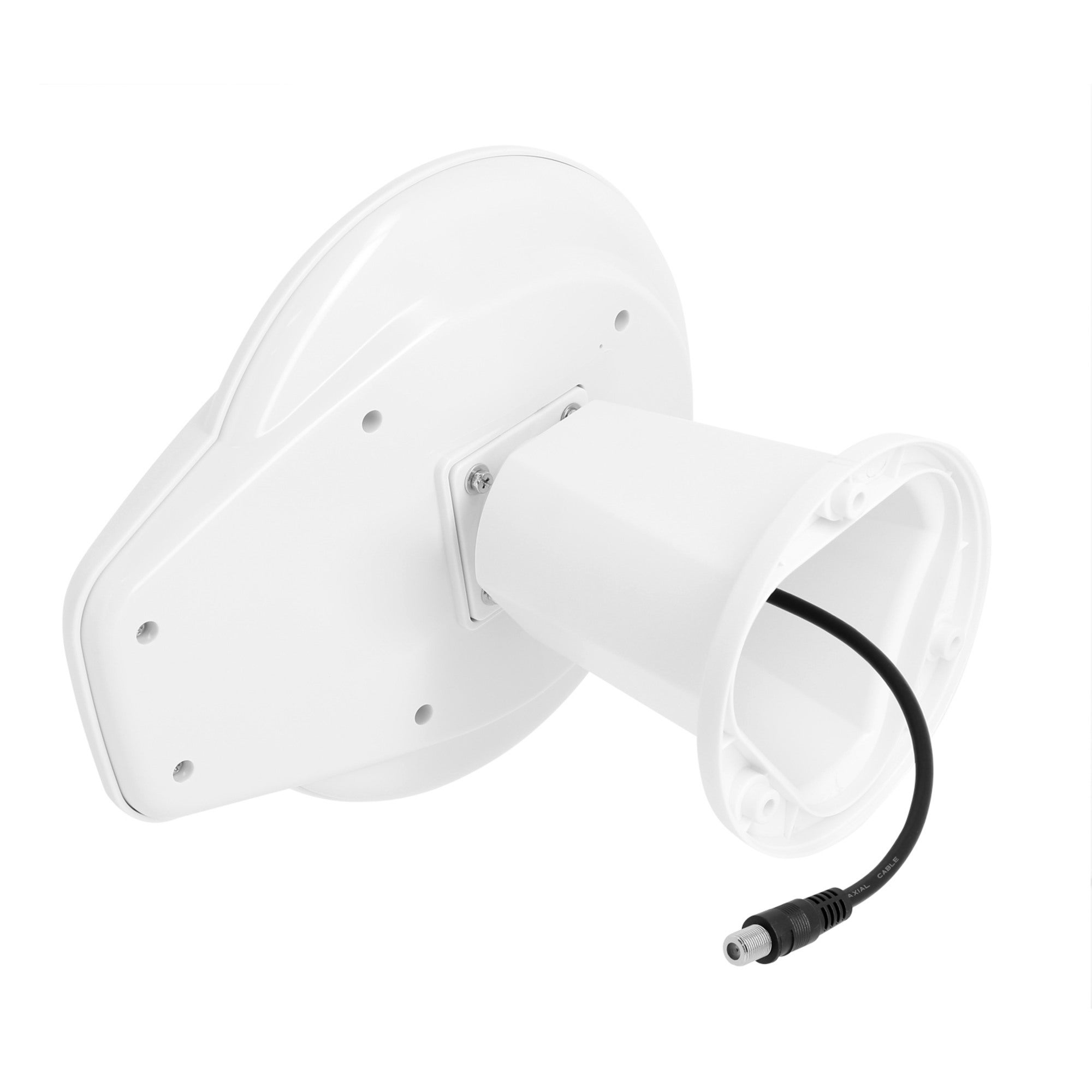 Kit Antenne TV TNT 360 HD extérieure amplifiée omnidirectionnelle 28 dB